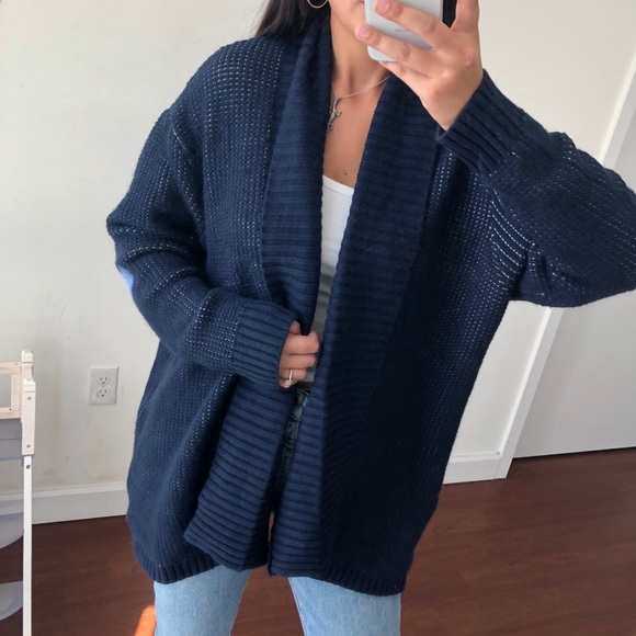 Market & Spruce Sweaters - 1 LEFT NEW Market & Spruce navy blue cardigan